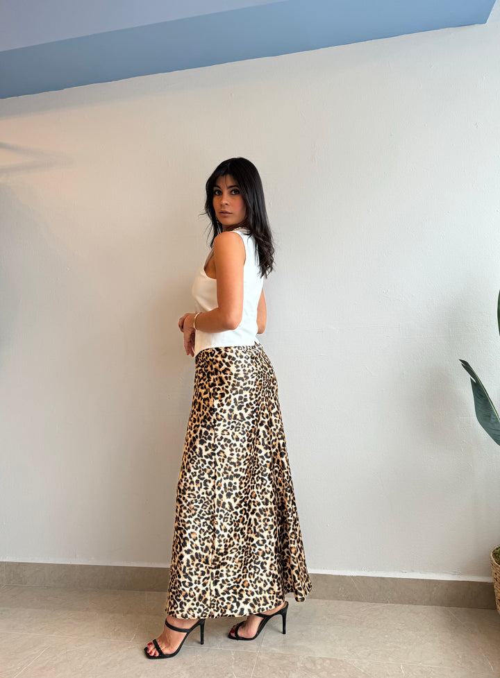 LEOPARD SKIRT