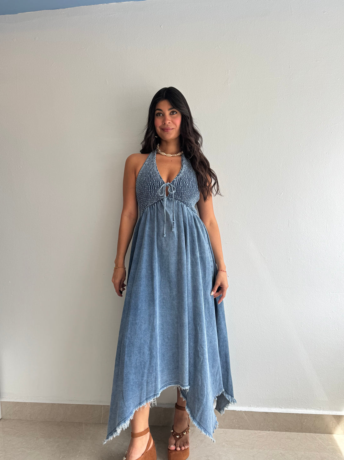 INDIGO DRESS