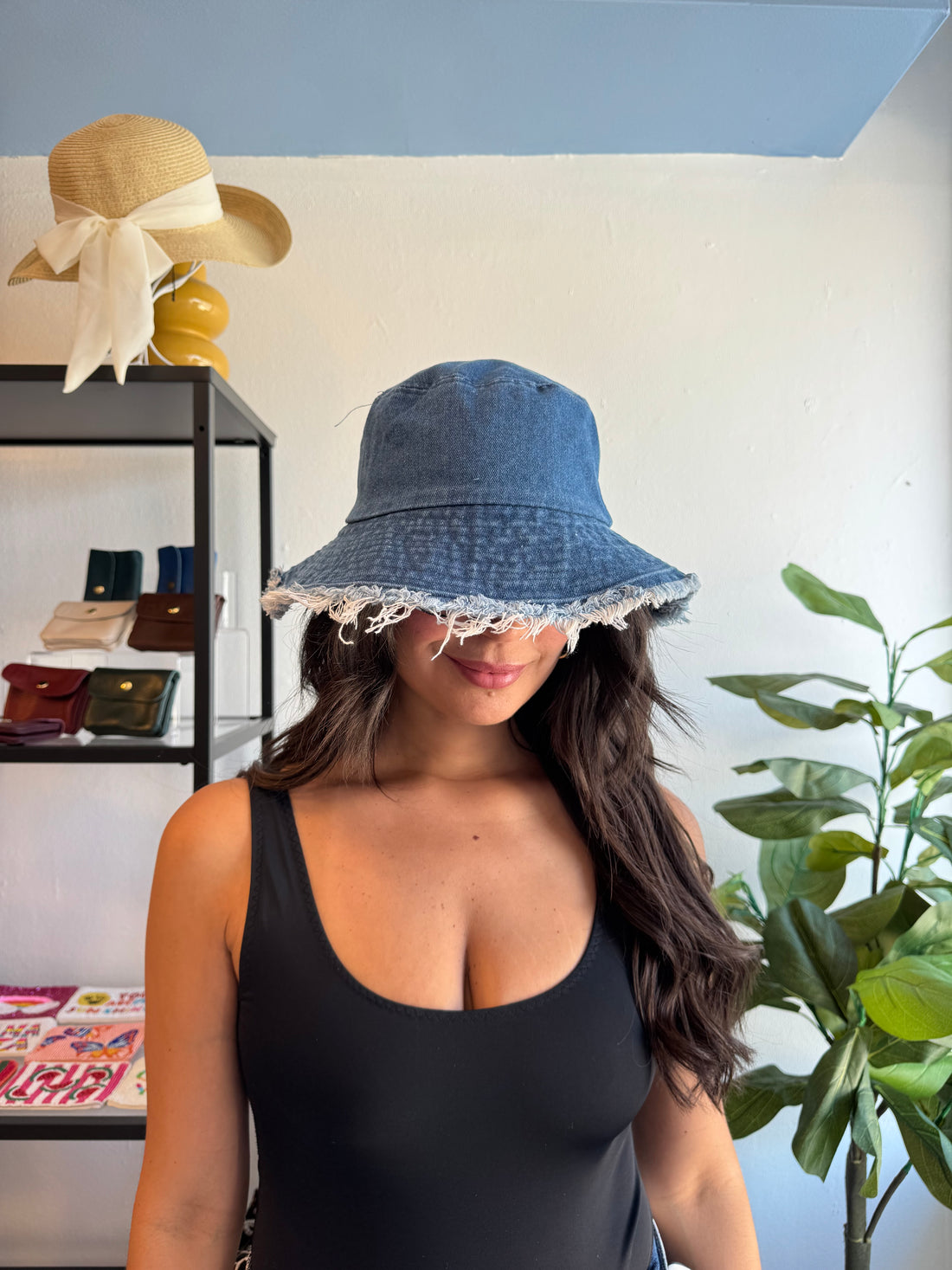 DENIM HAT