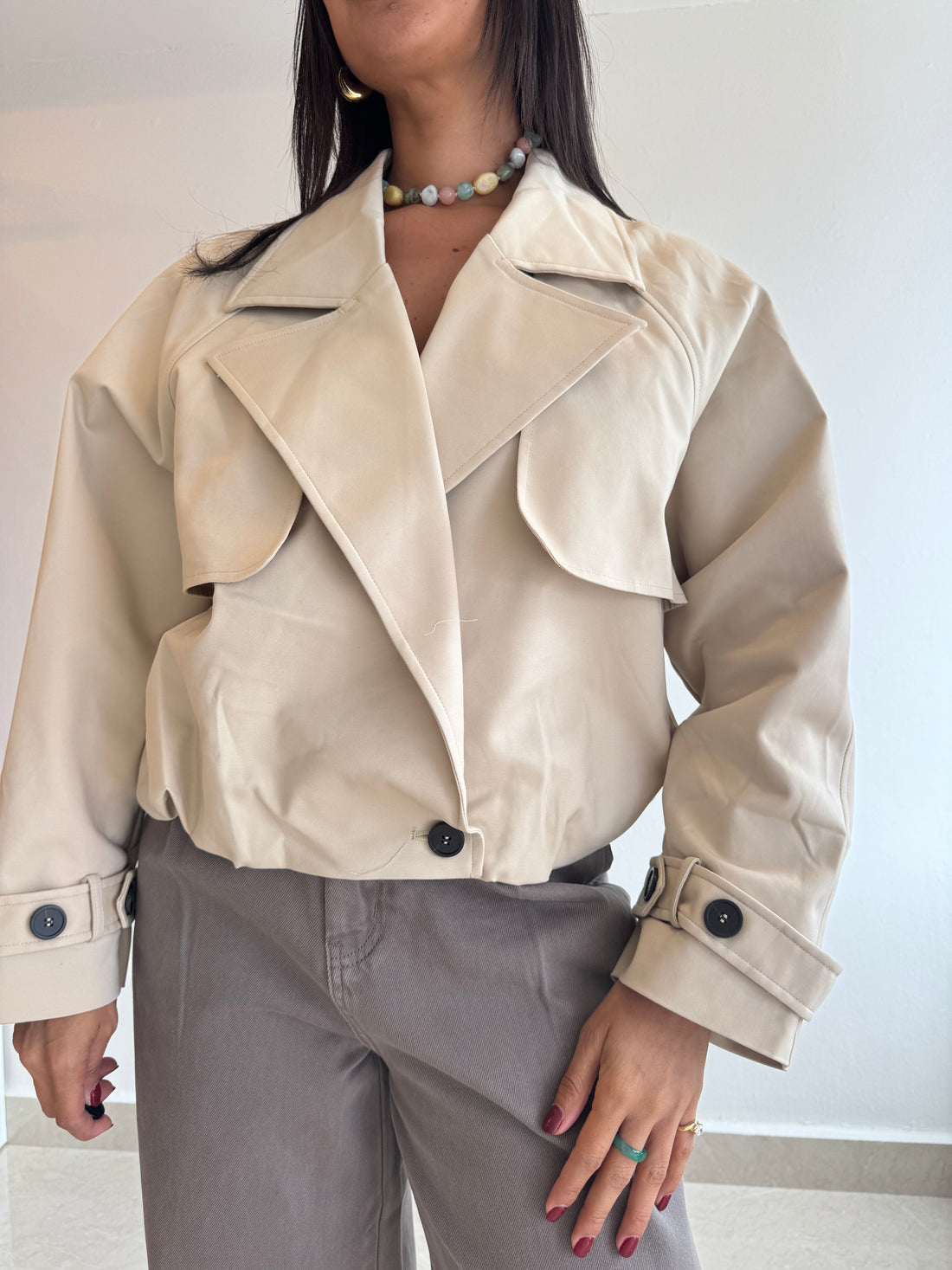 TAUPE JACKET