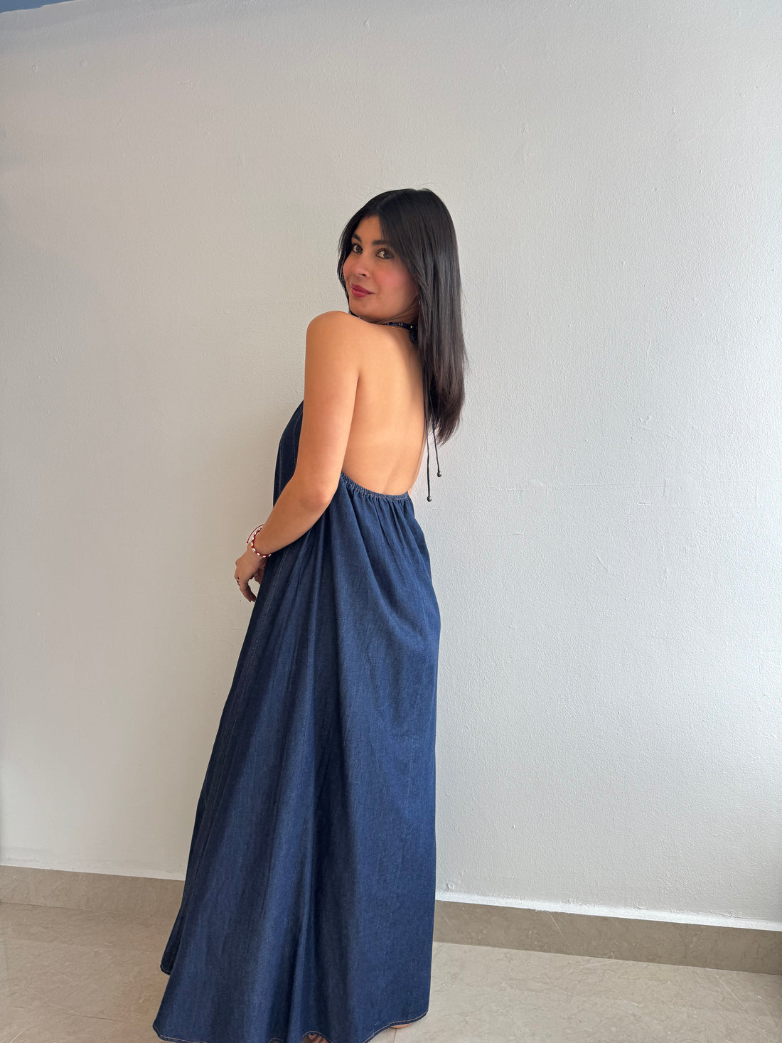 INDIGO DRESS