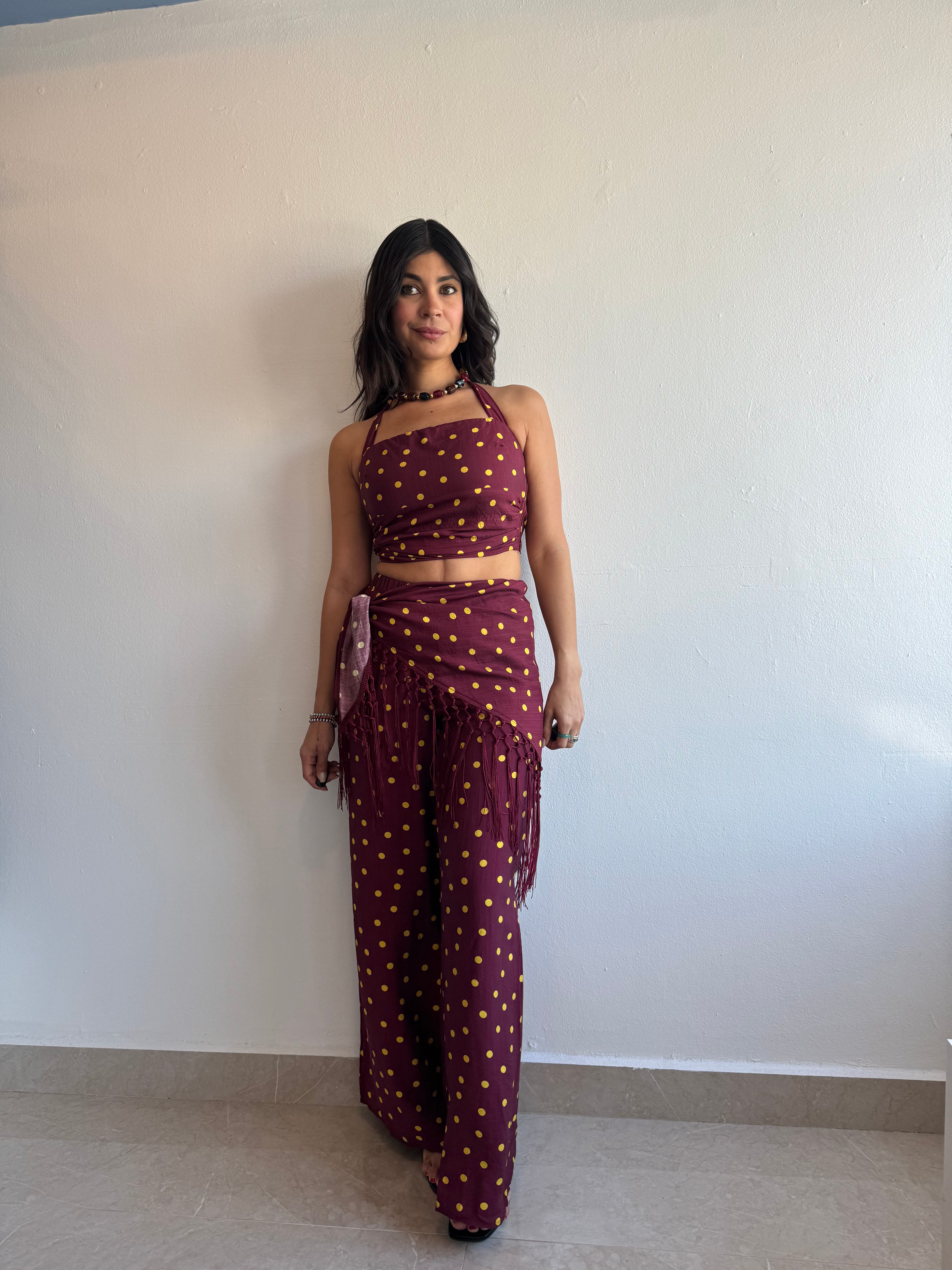 BURGUNDY SET