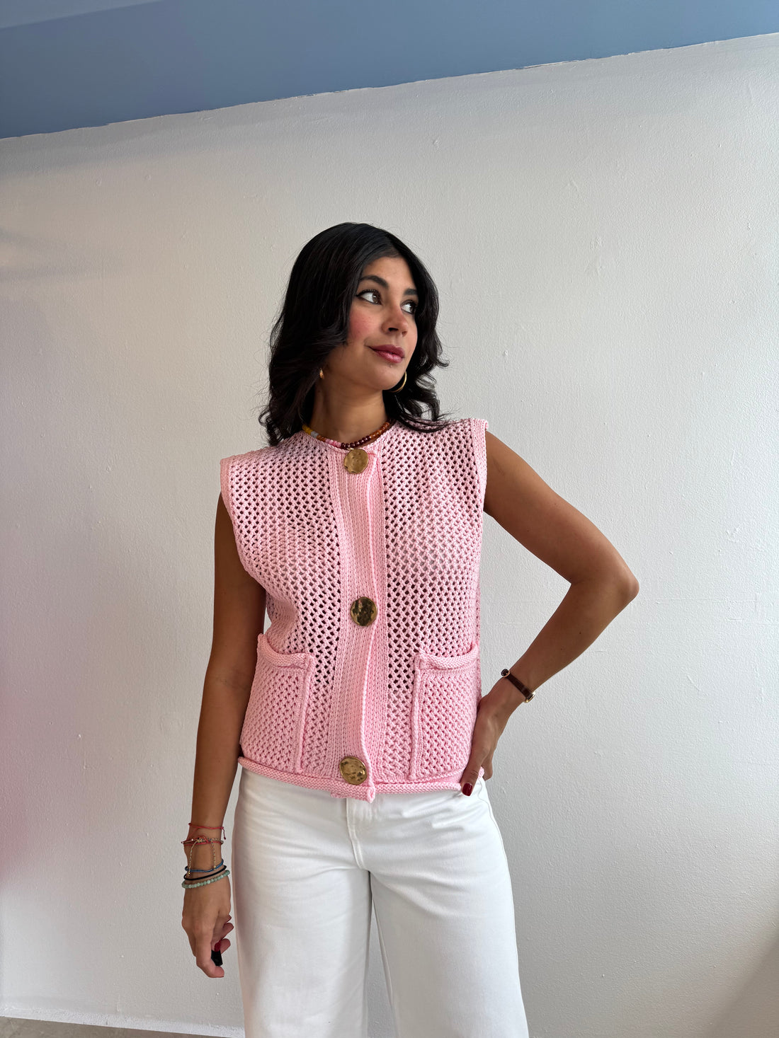 PINK VEST