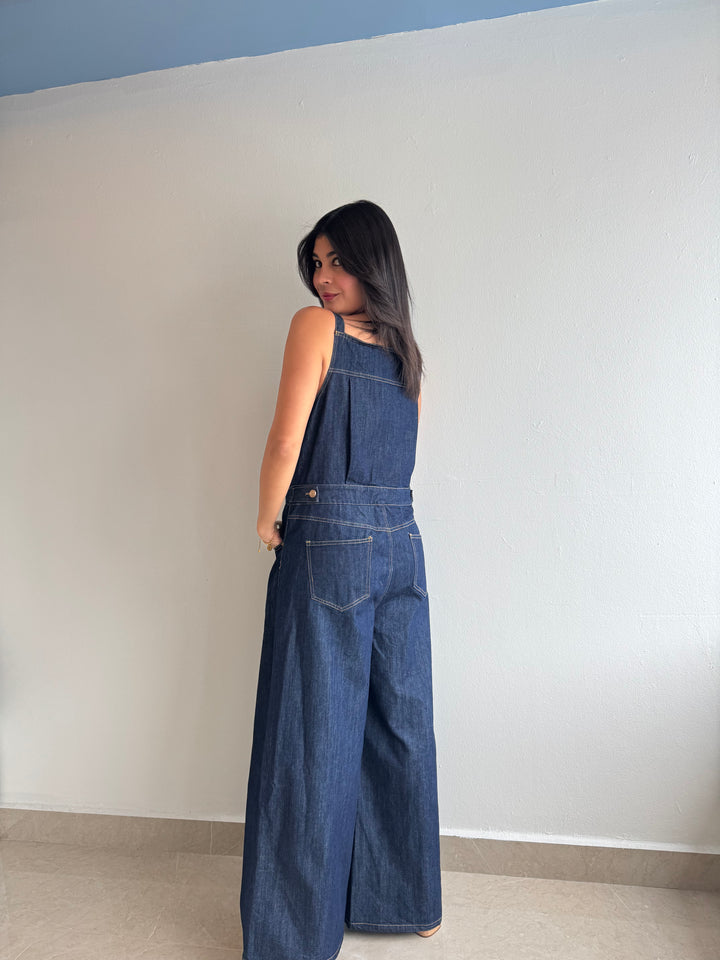 DENIM JUMPSUIT