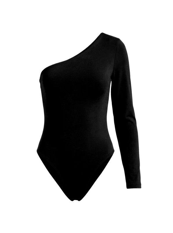 ONE SHOULDER BODYSUIT