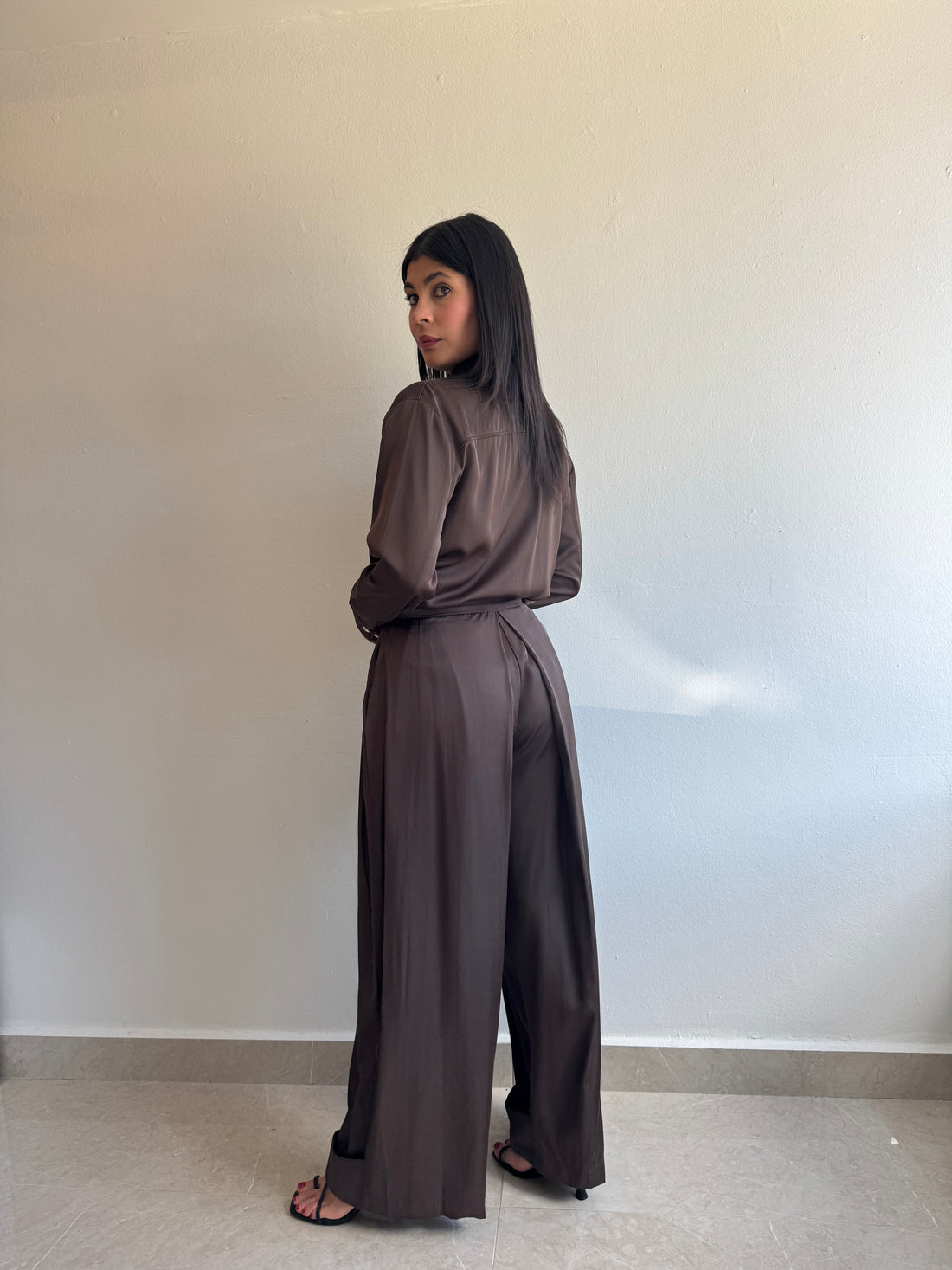 BROWN TROUSERS
