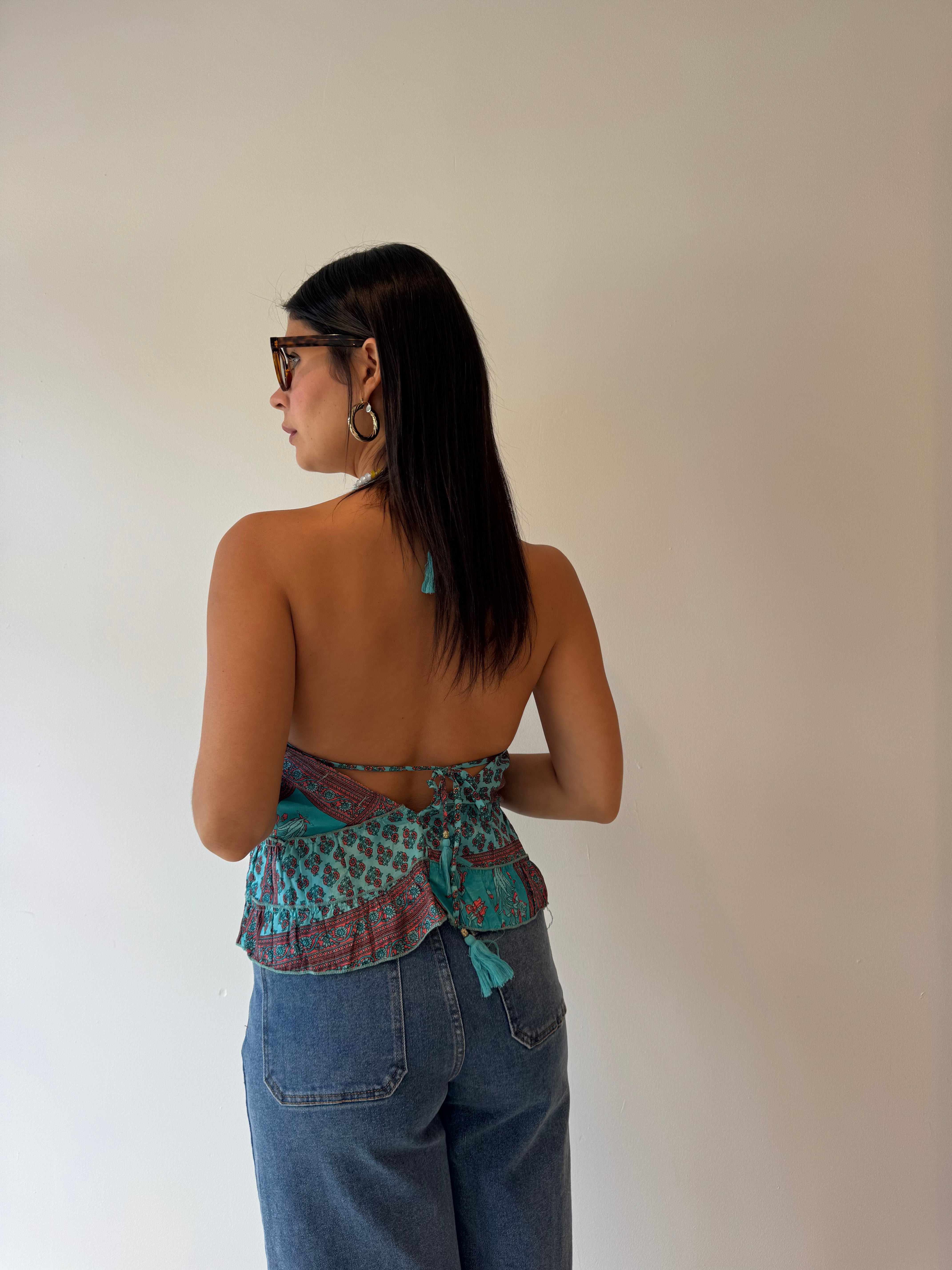 ISA HALTER TOP