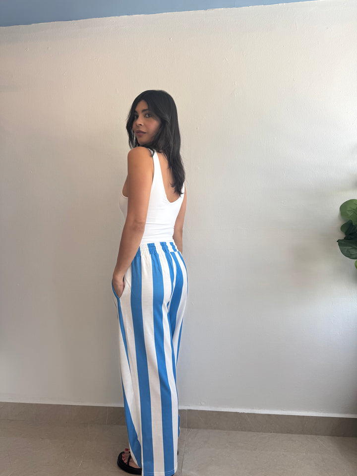 OCEAN STRIPE PANTS