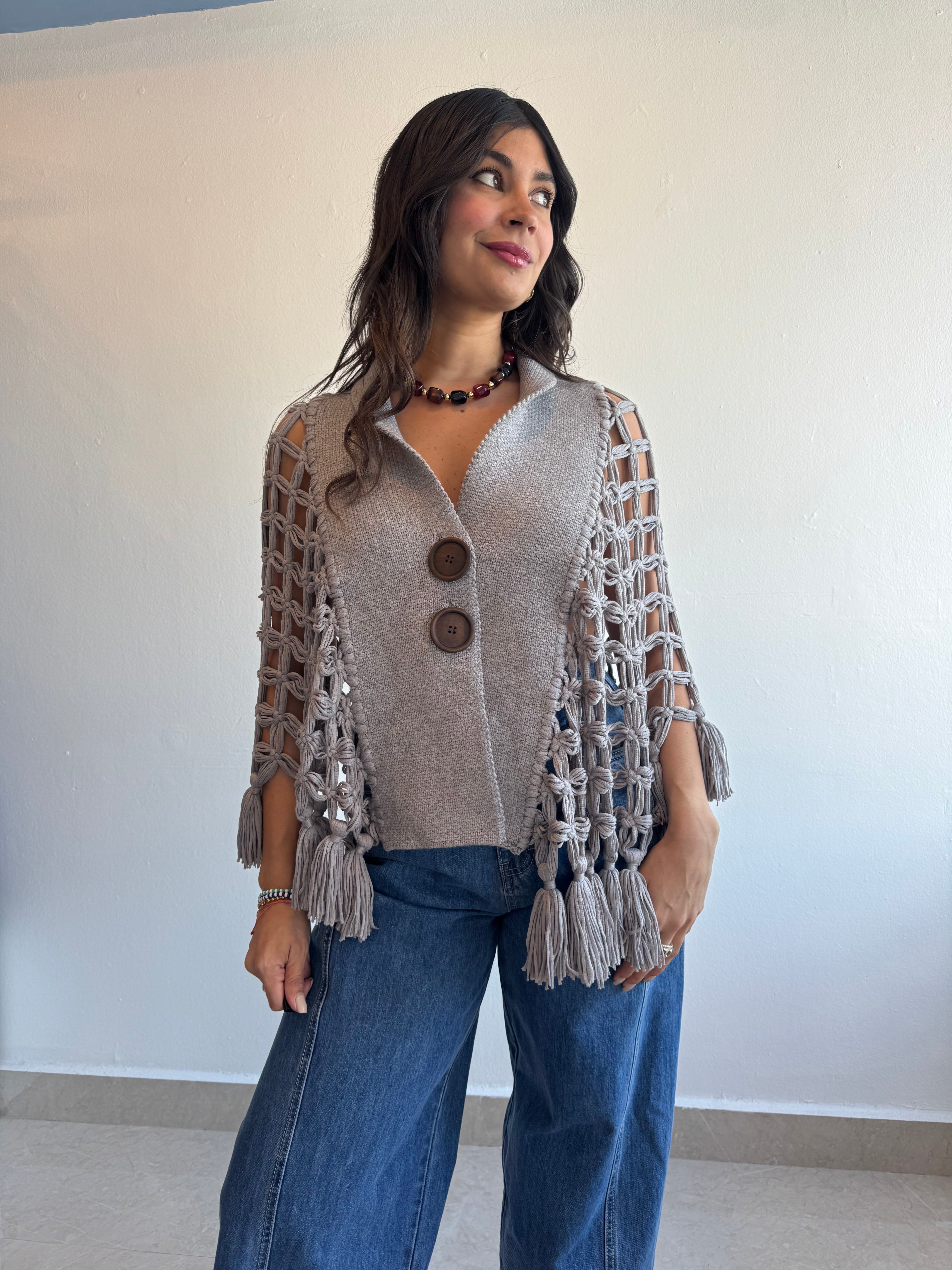 MACRAME PONCHO