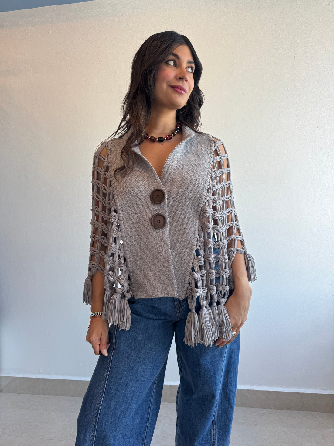 MACRAME PONCHO