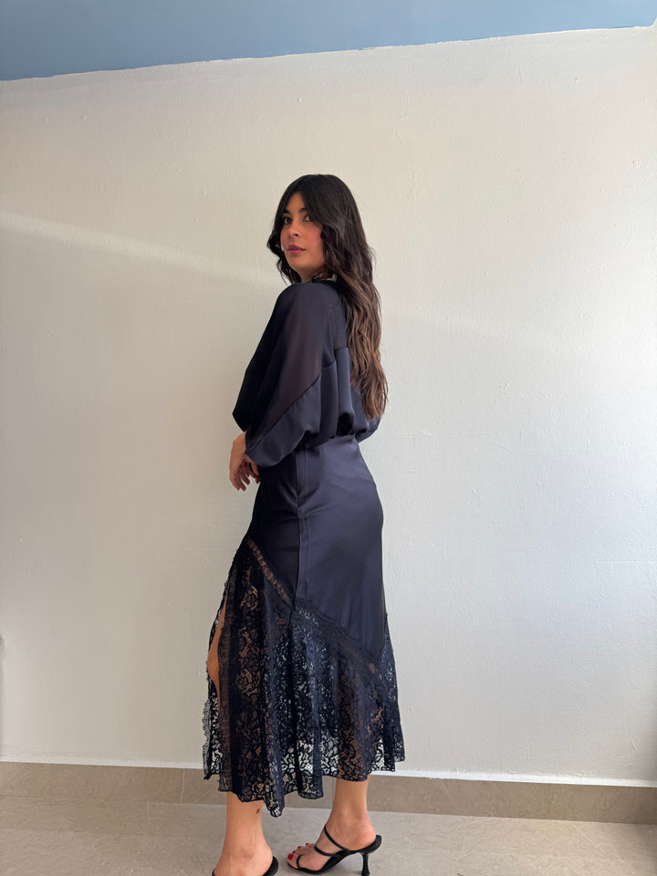 NAVY SKIRT