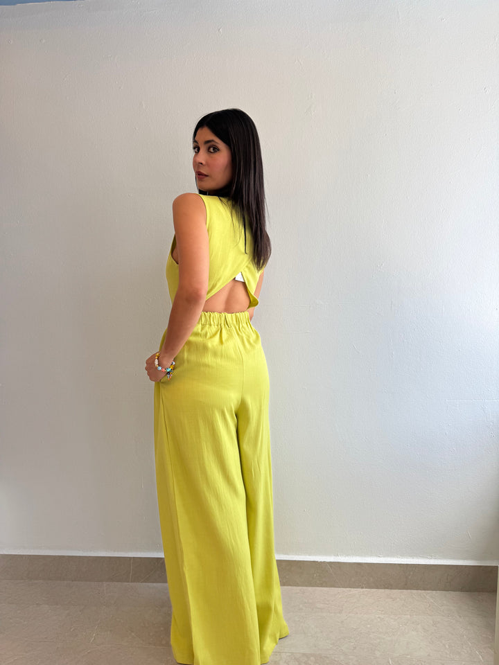 LIME JUMPSUIT