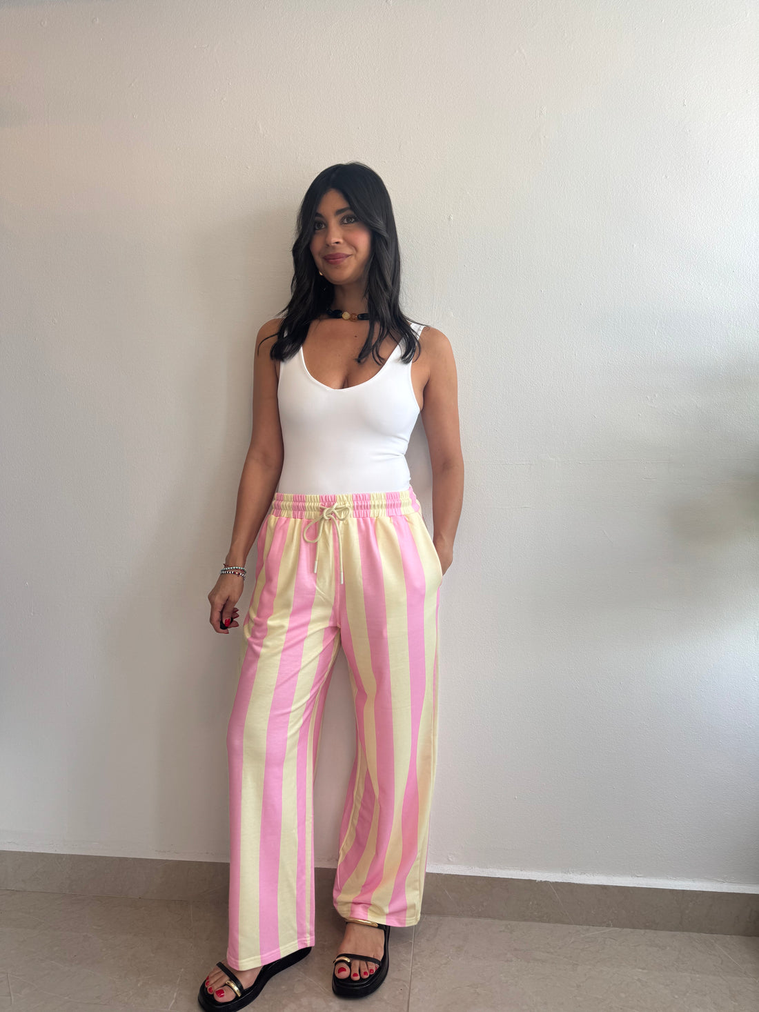 PINK LEMON PANTS