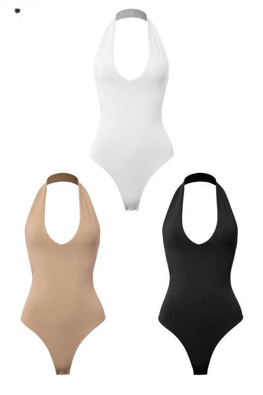 HALTER BODYSUIT