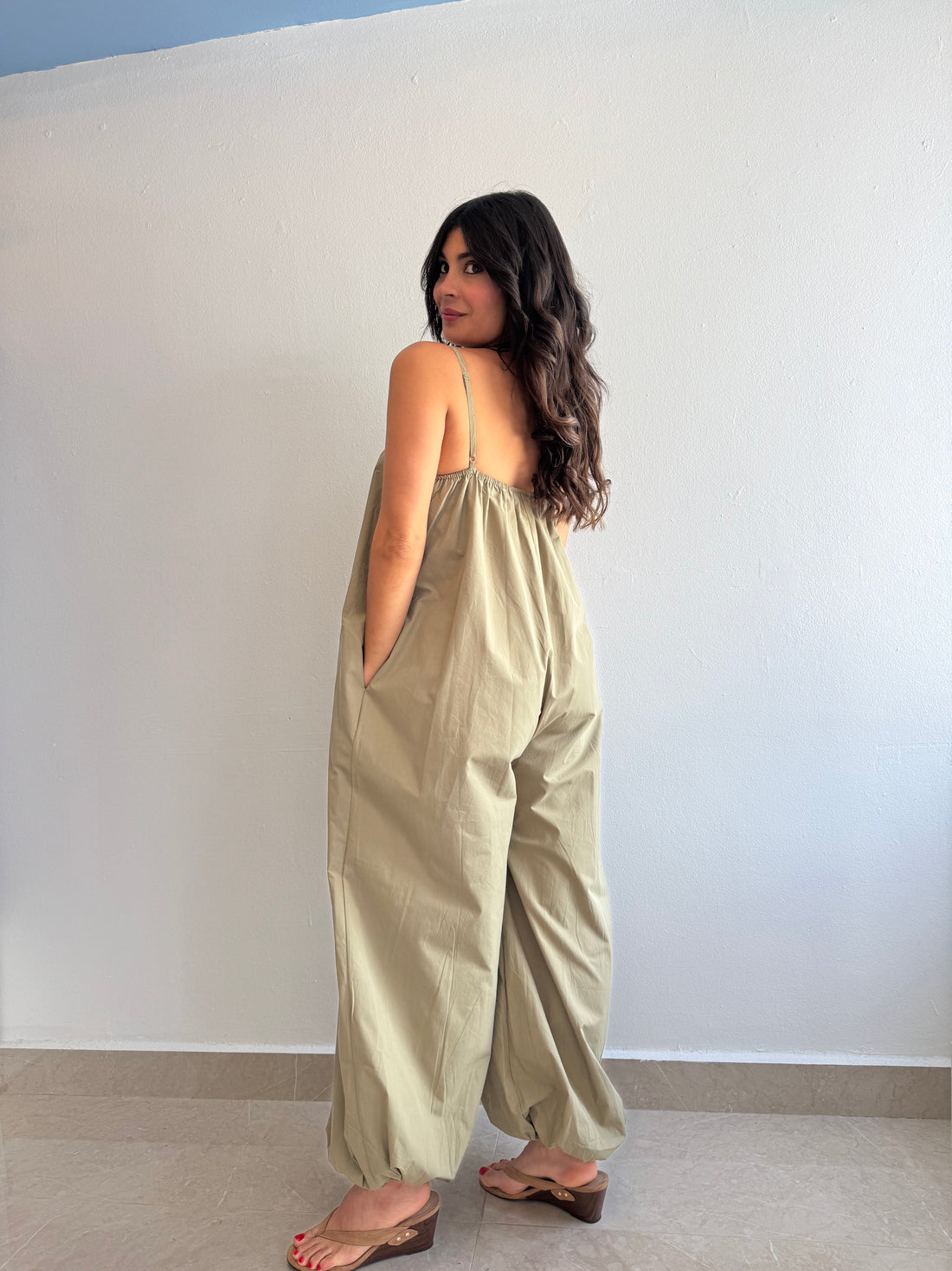 OLIVE JUMPSUIT