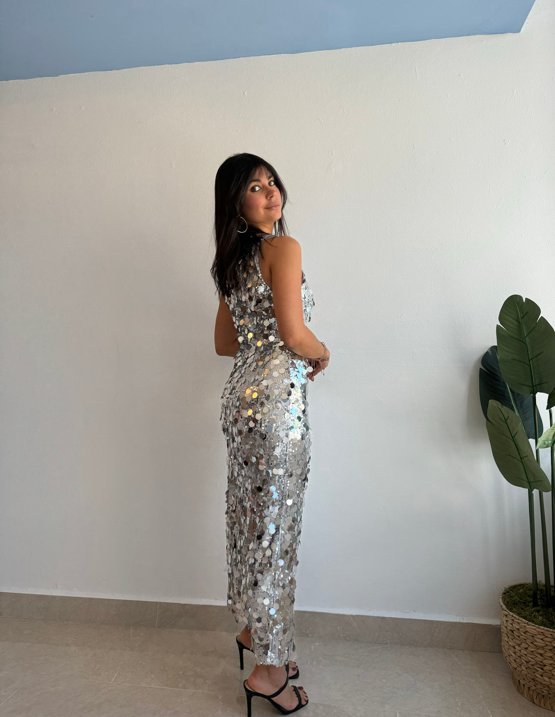 SILVER DRESS