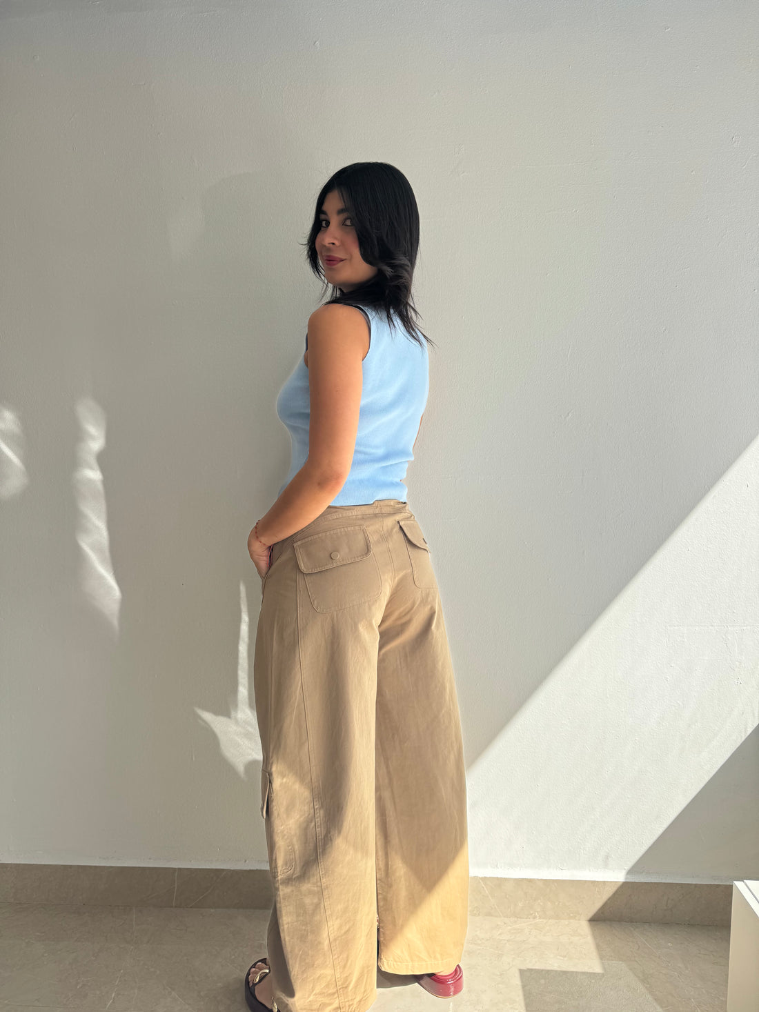 TAN PANTS