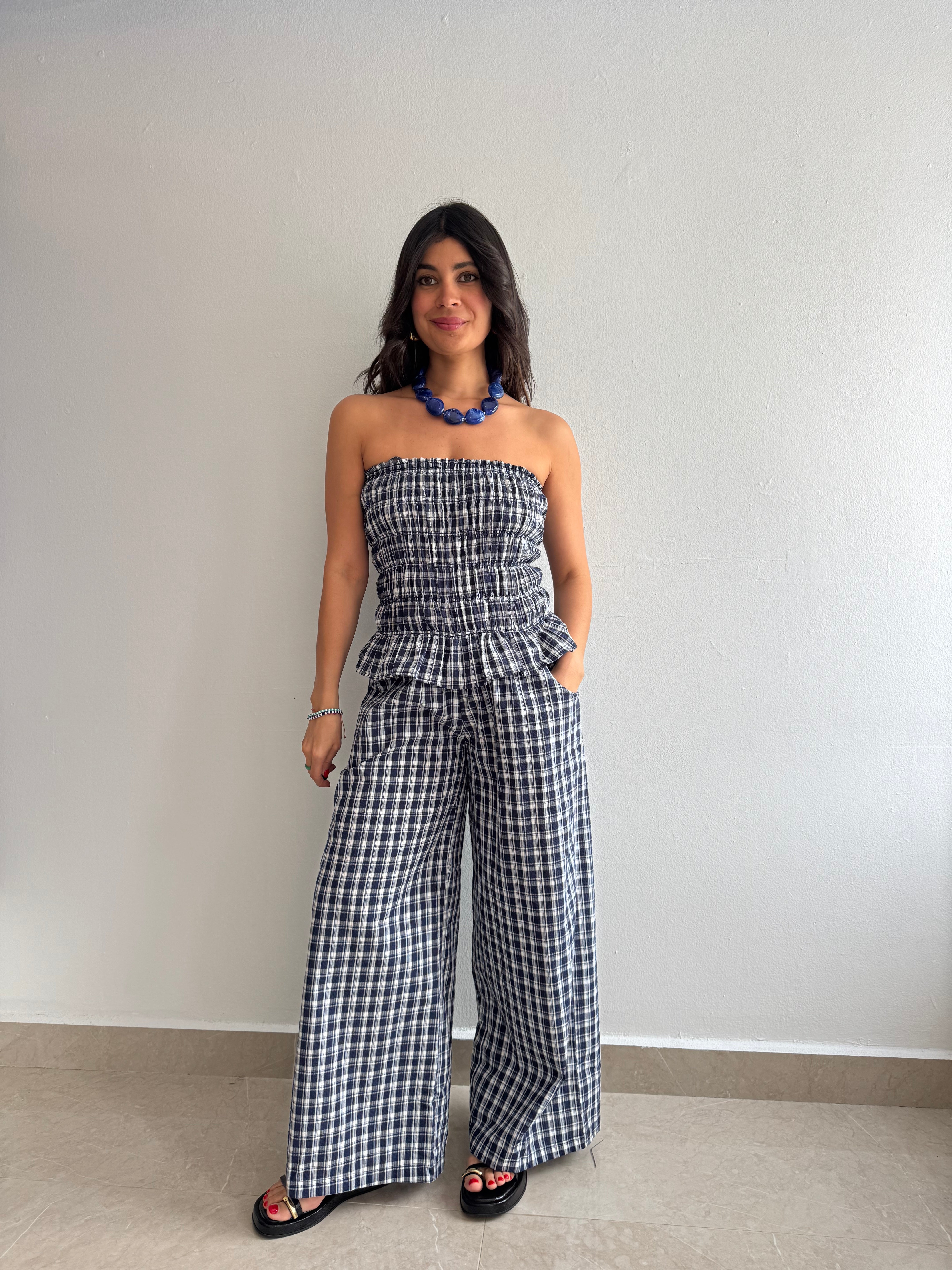 NAVY JUMPSUIT