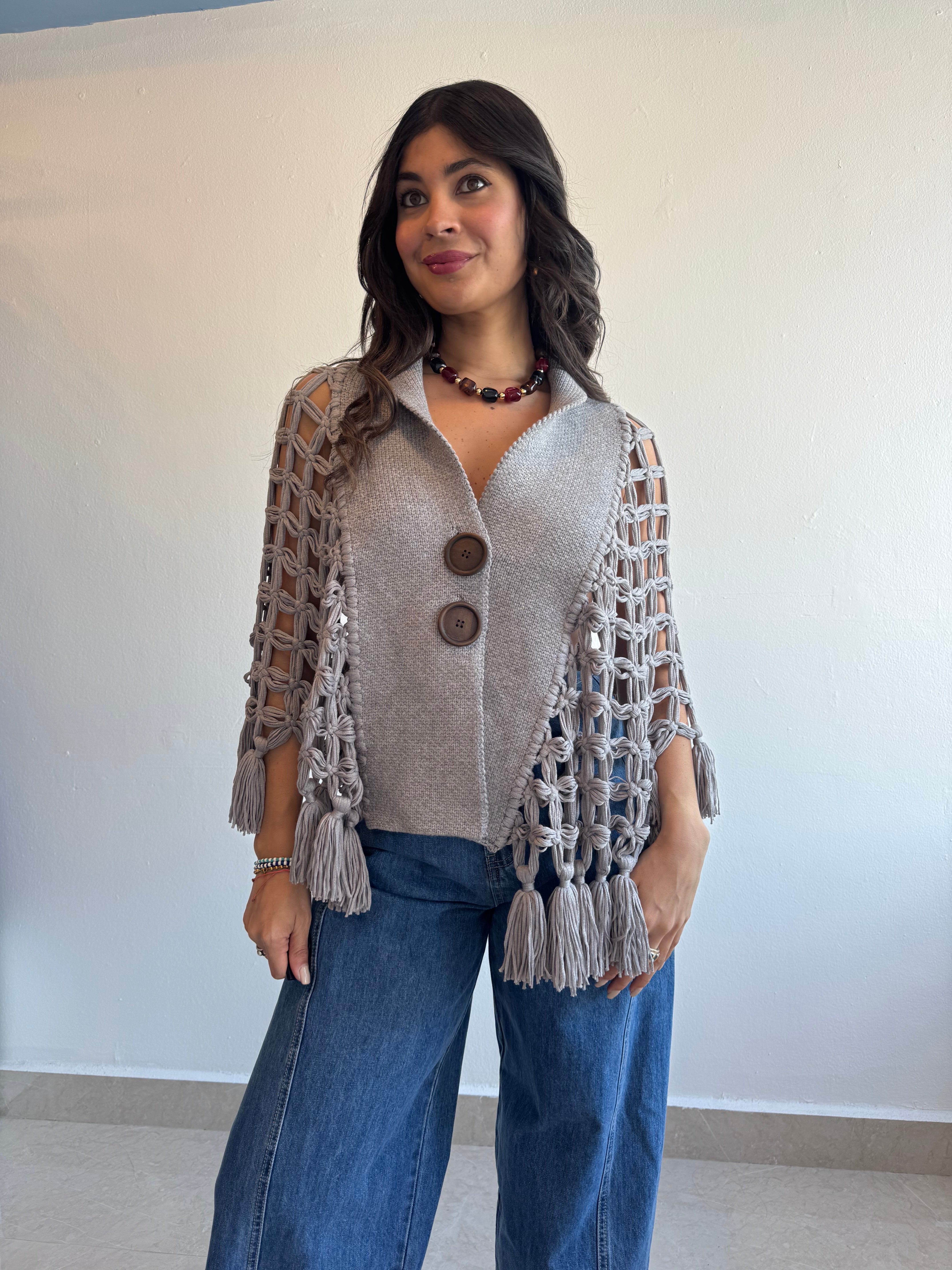 MACRAME PONCHO