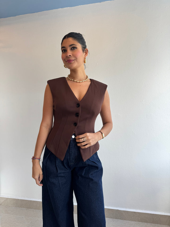CHOCOLATE VEST