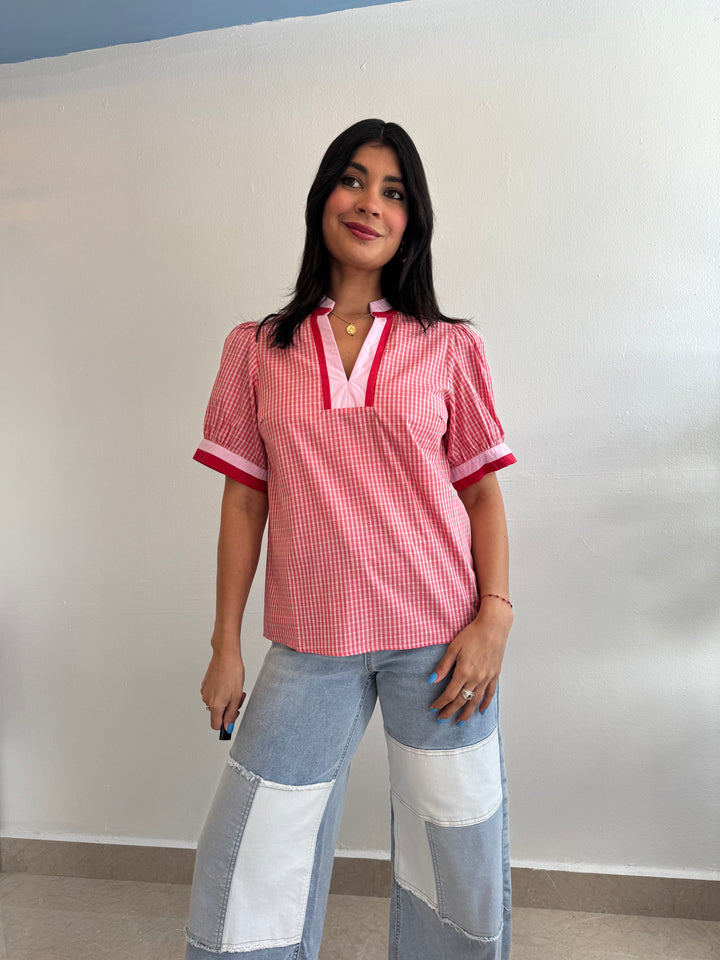 PINK BLOUSE