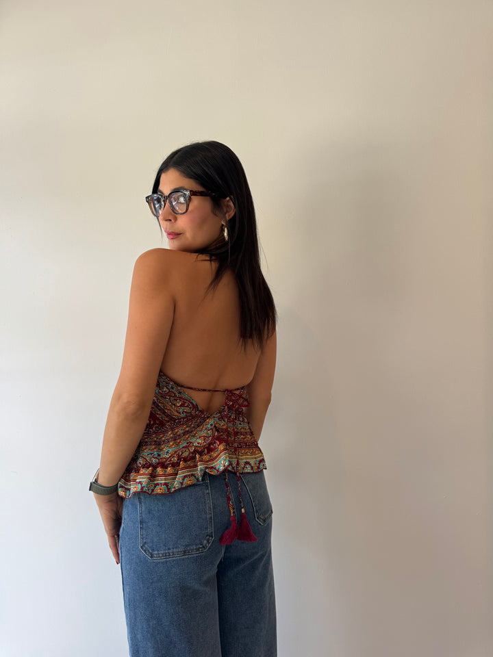 ISA HALTER TOP