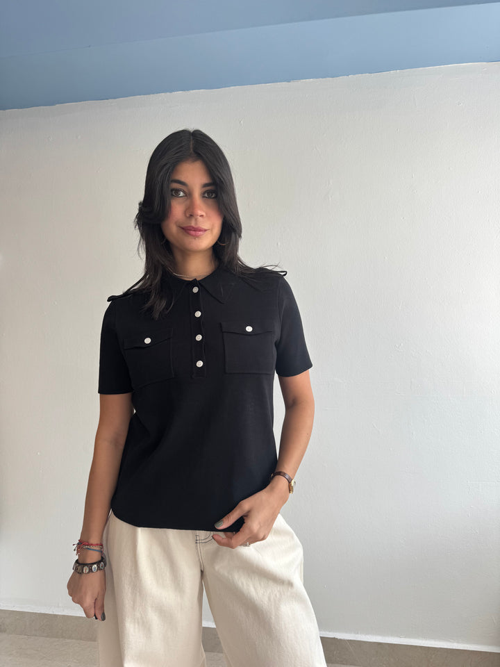 BLACK POLO
