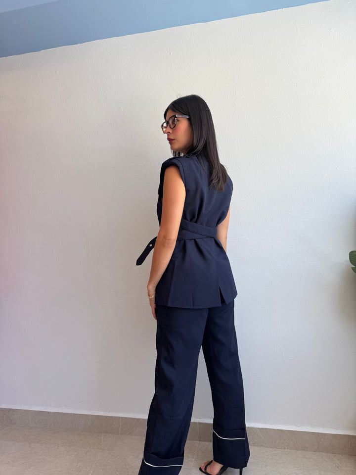 NAVY PANTS