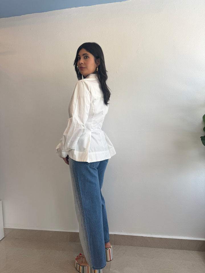 TWO TONE JEANS