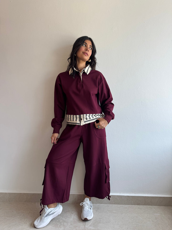 BURGUNDY SET