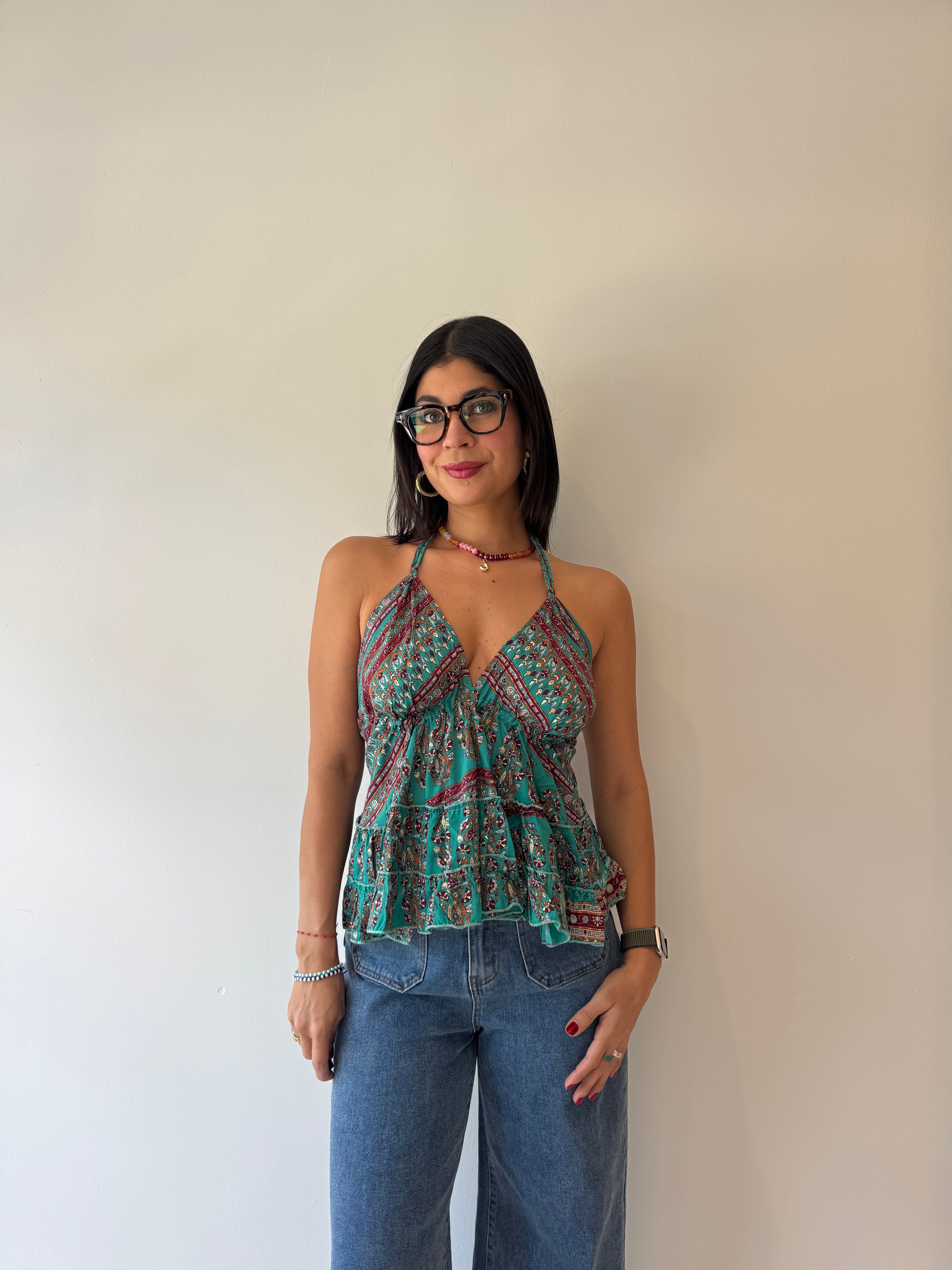ISA HALTER TOP