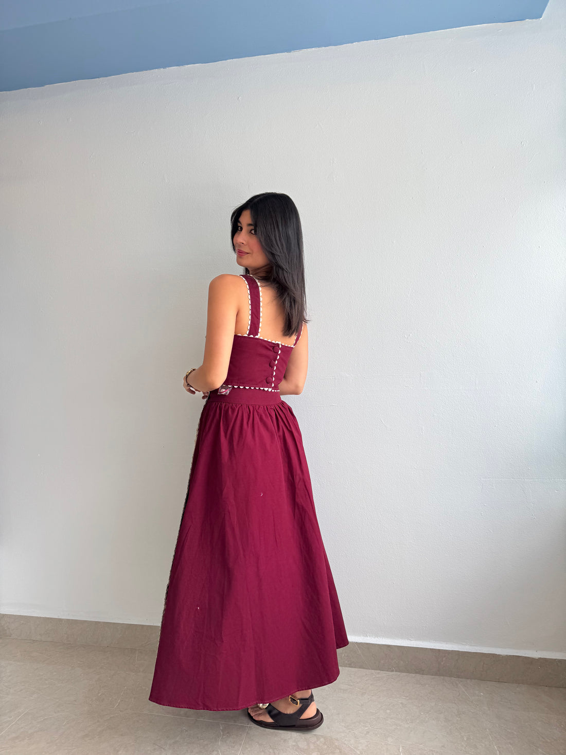 BURGUNDY SET