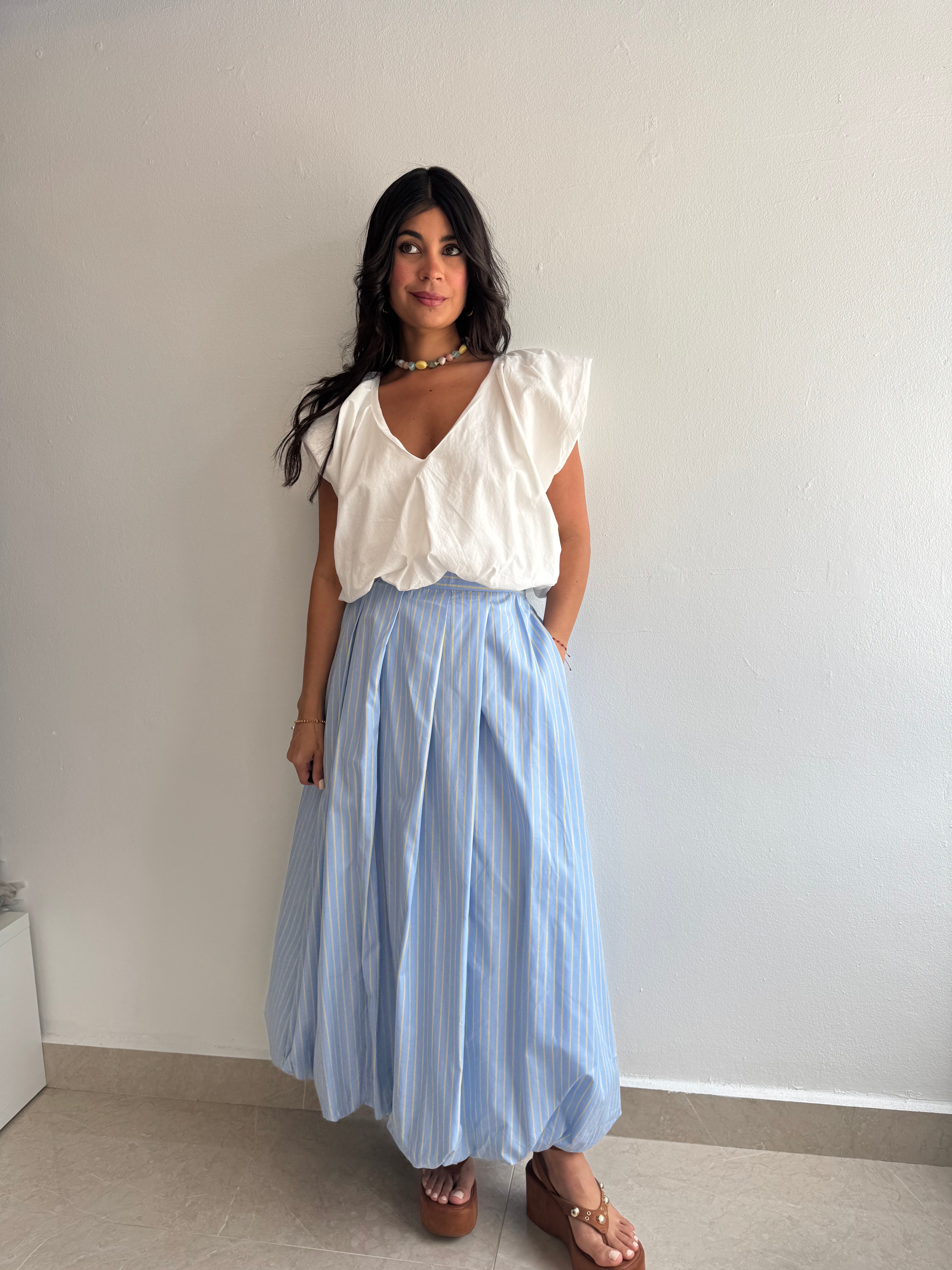BLUE SKIRT
