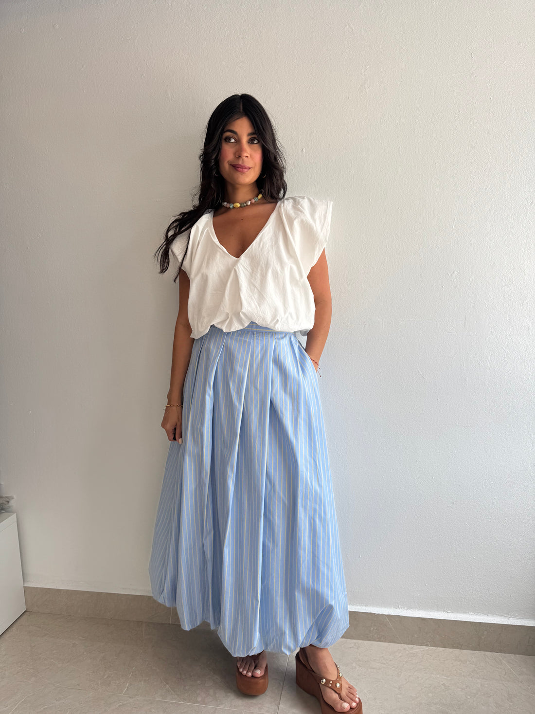 BLUE SKIRT