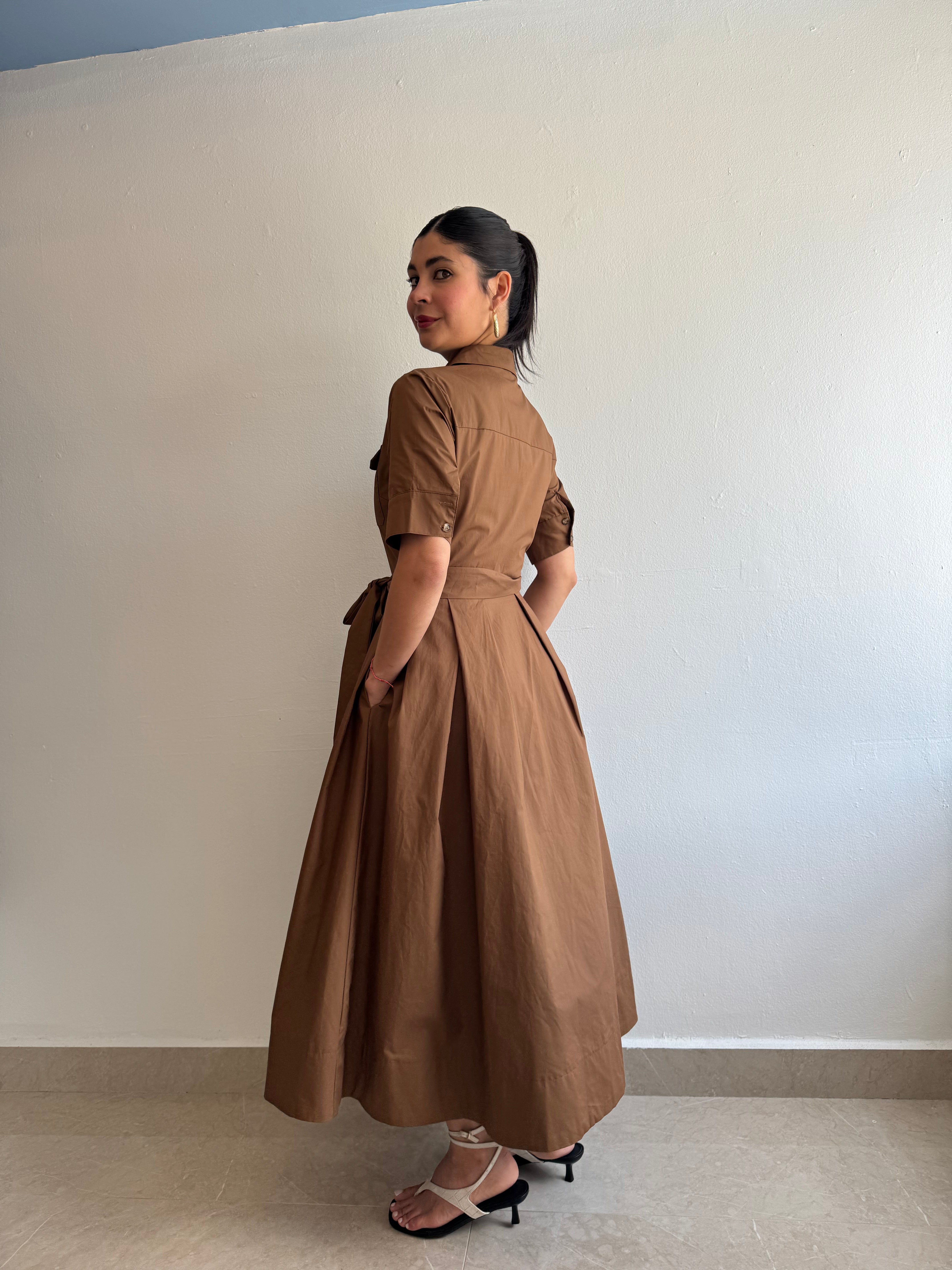 BROWN DRESS 🚨PRE-ORDER🚨