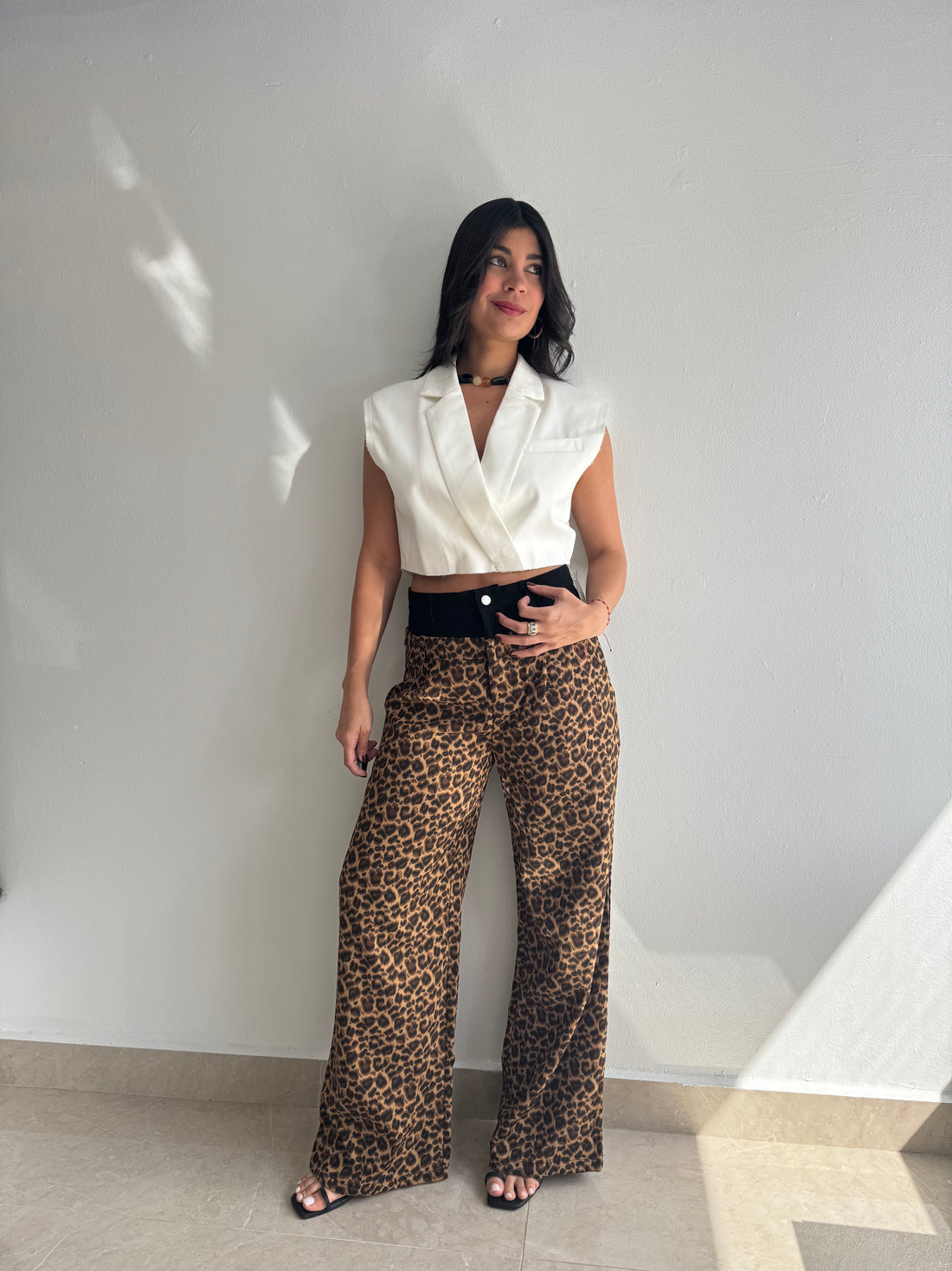 LEOPARD PANTS