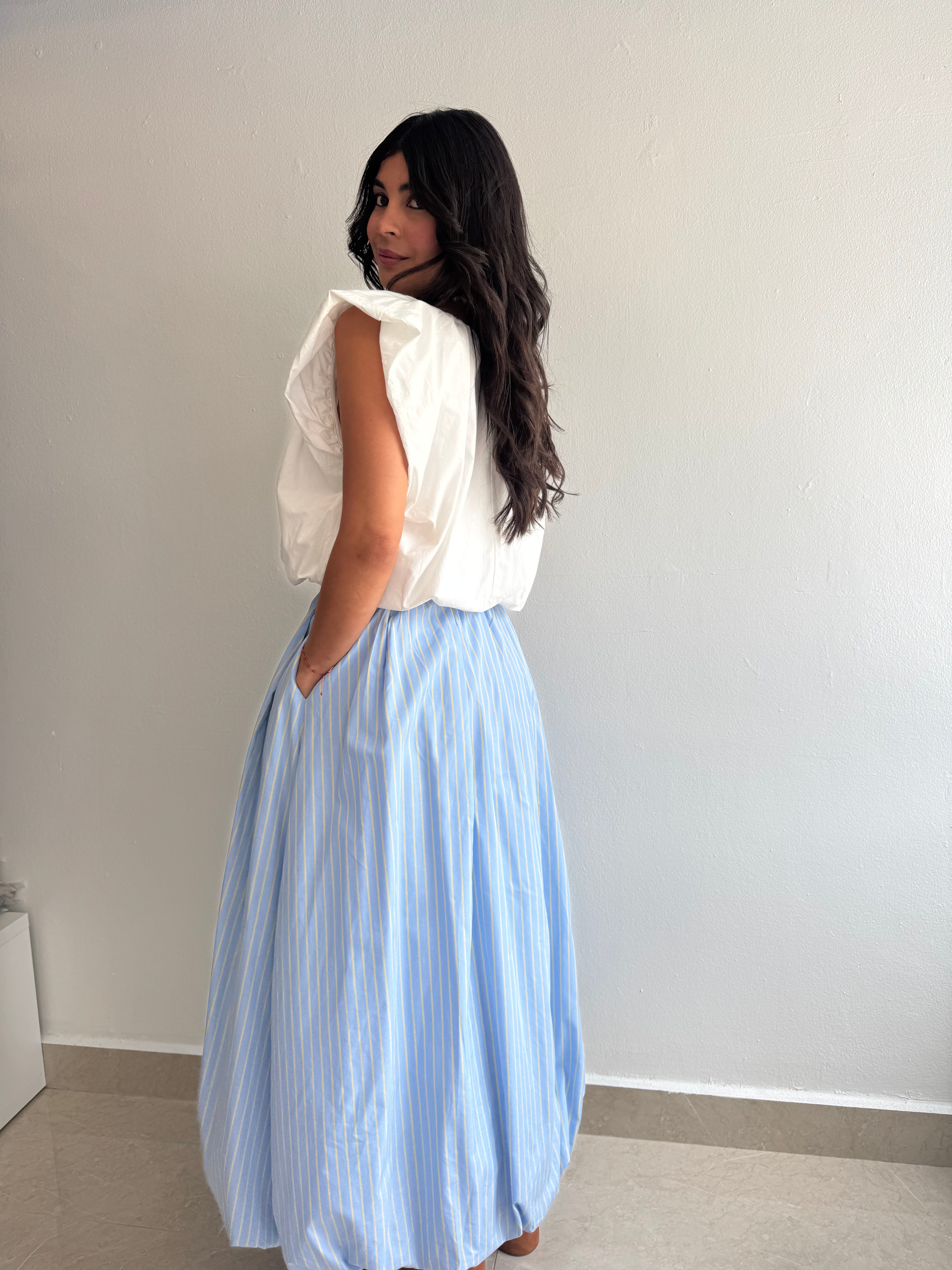 BLUE SKIRT