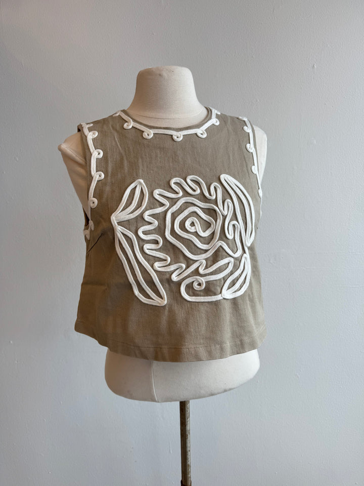 TAUPE TOP