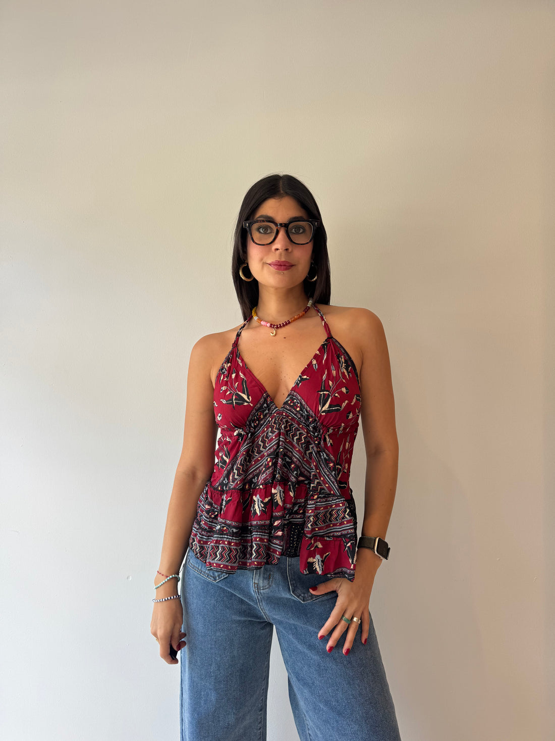 ISA HALTER TOP