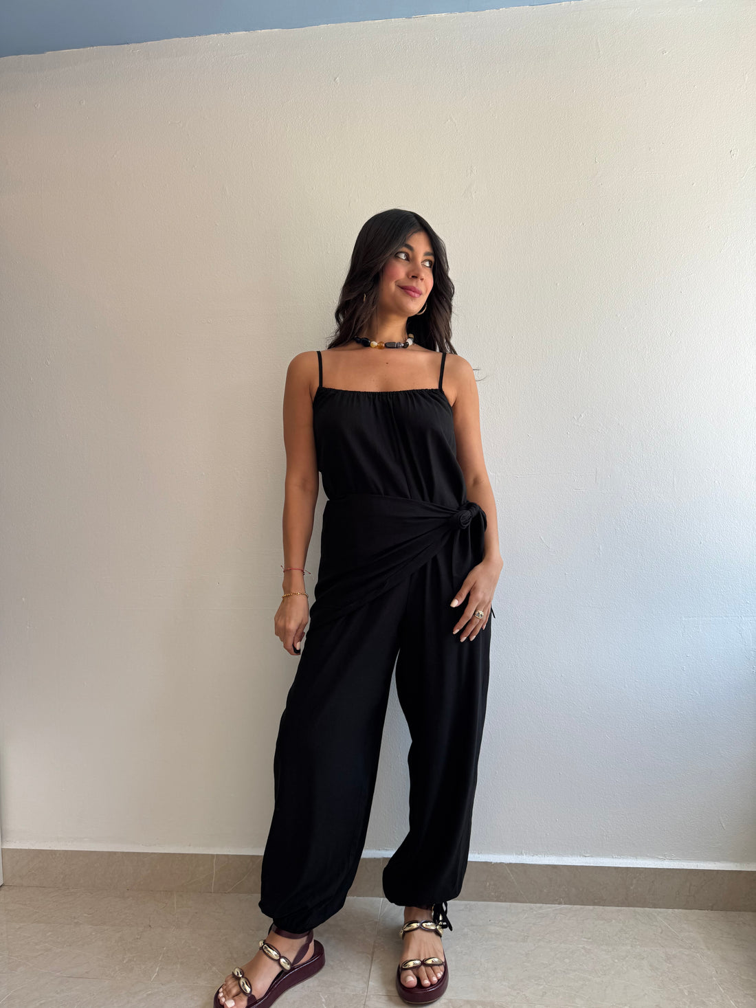 BLACK JUMPSUIT