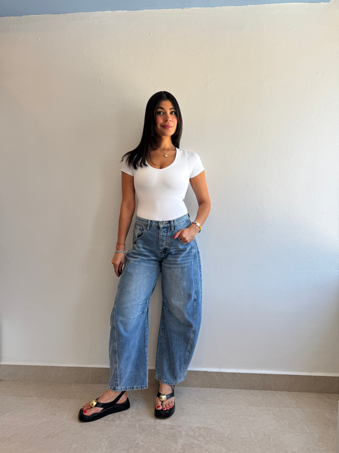 BARREL JEANS