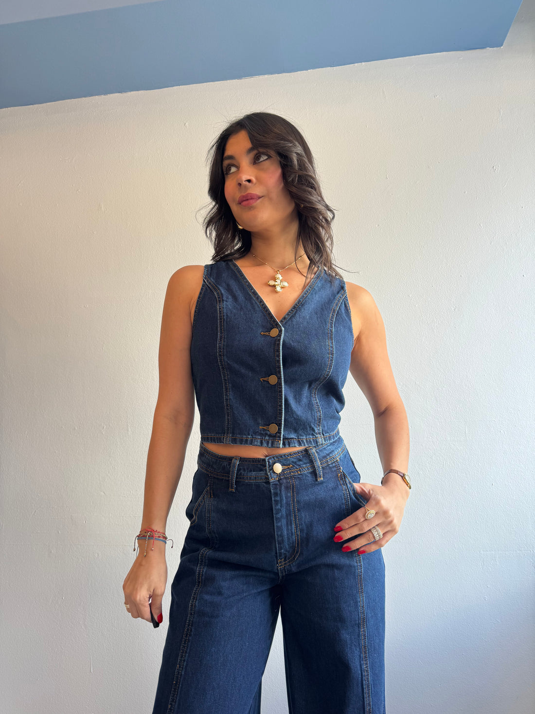 DENIM VEST