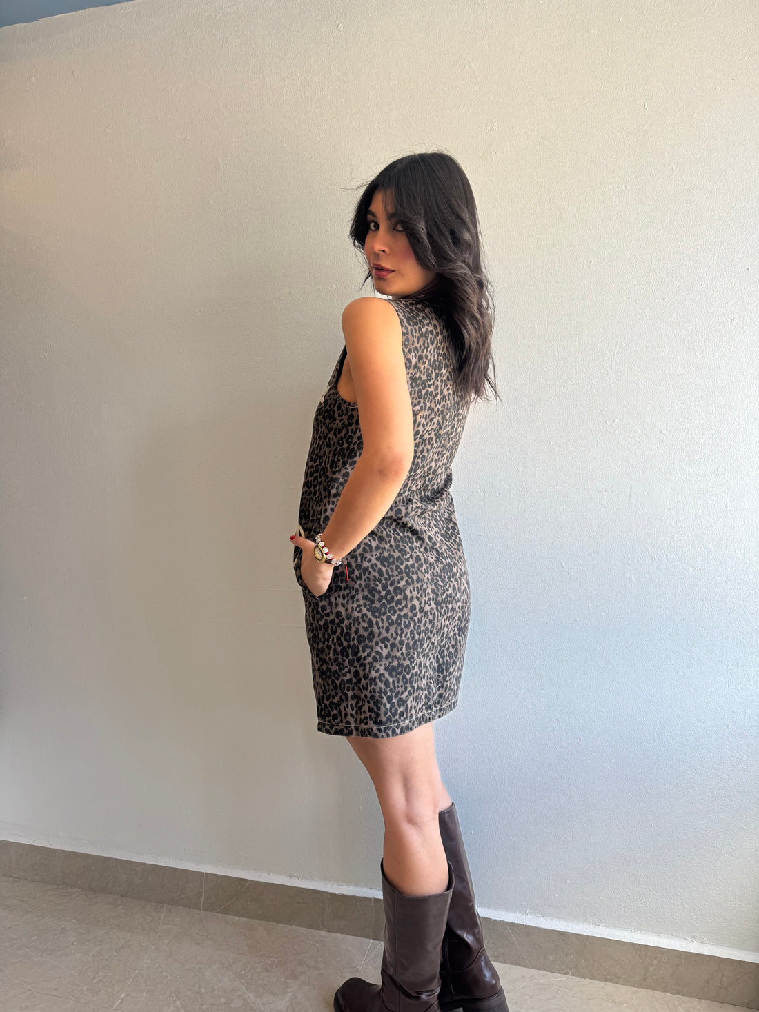 LEOPARD DRESS