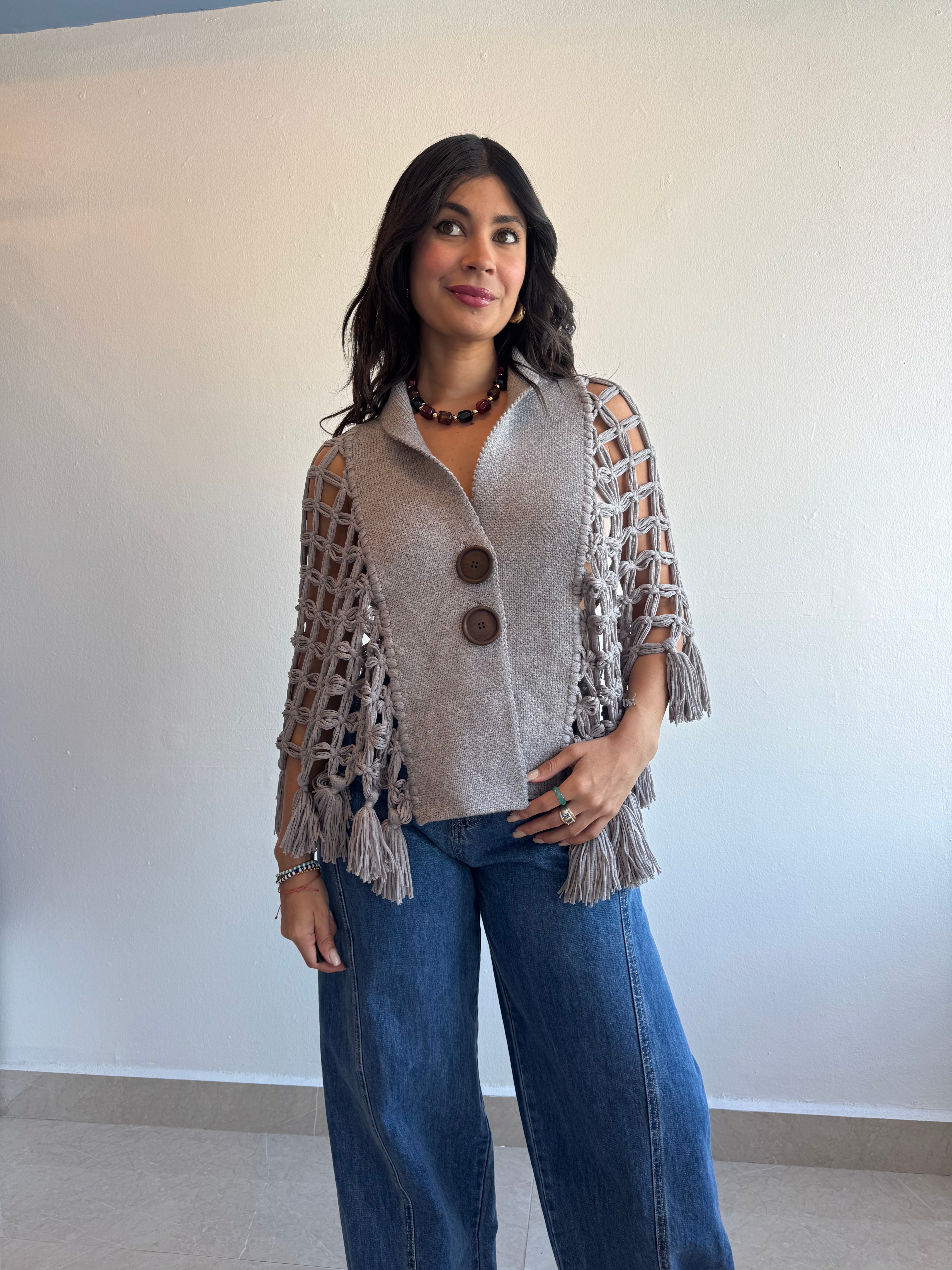 MACRAME PONCHO
