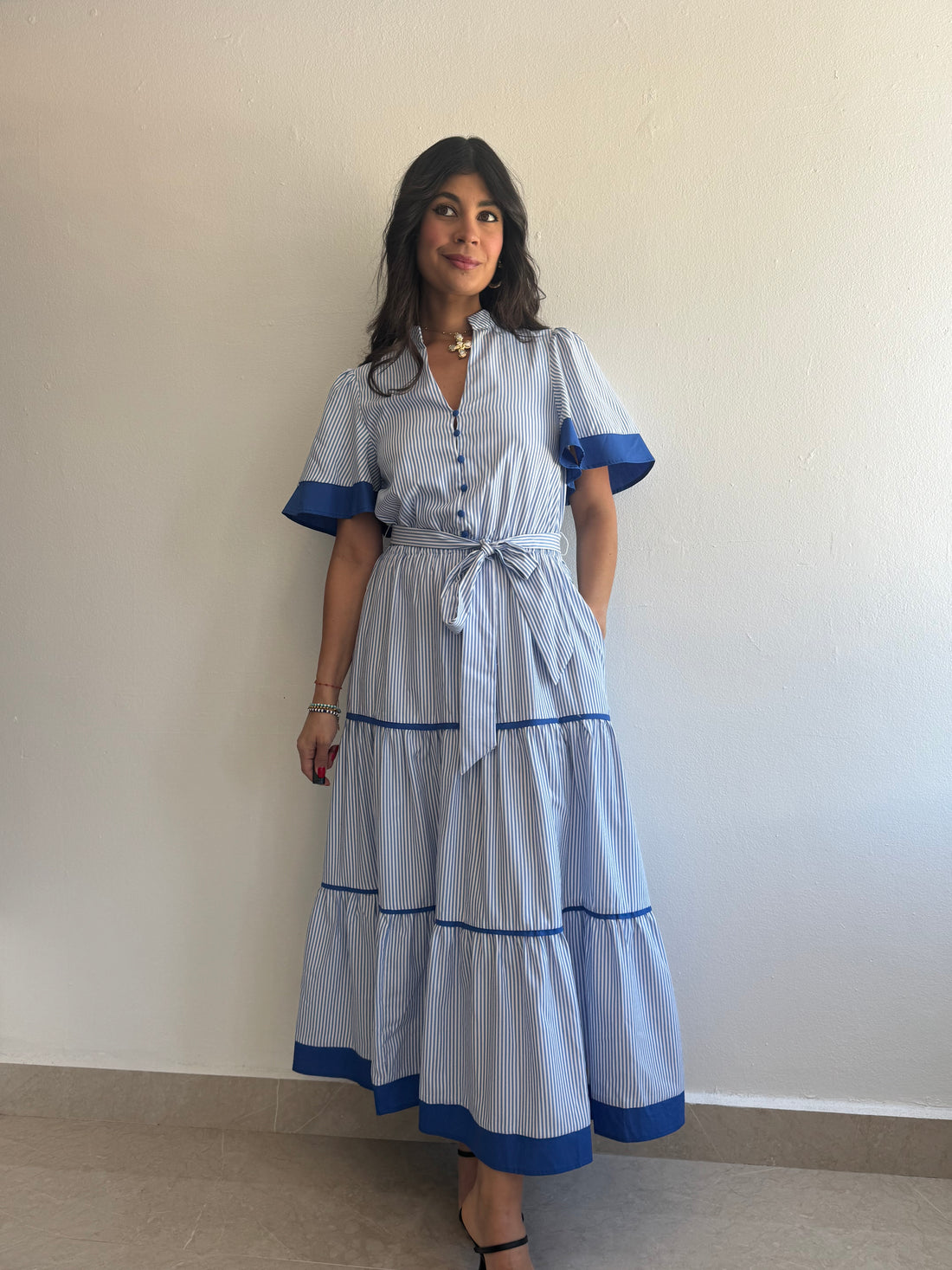BLUE DRESS