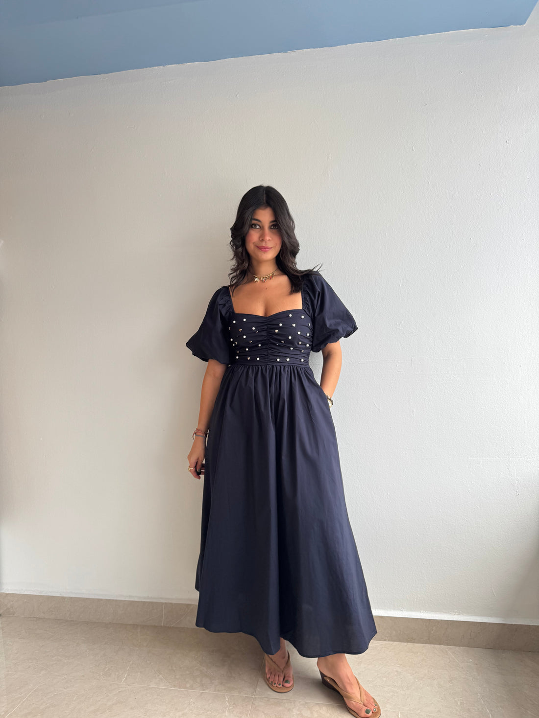 NAVY DRESS