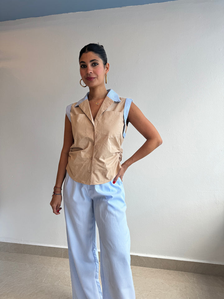 TAUPE TOP