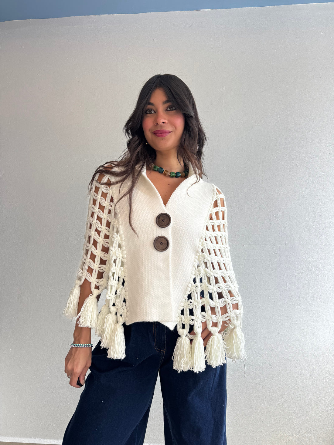 MACRAME PONCHO