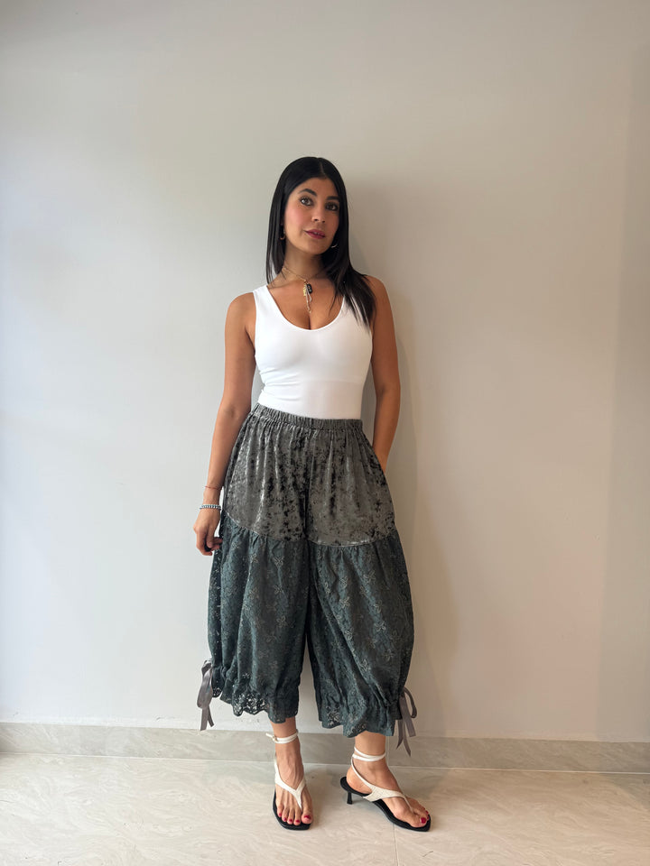 VELVET PANTS