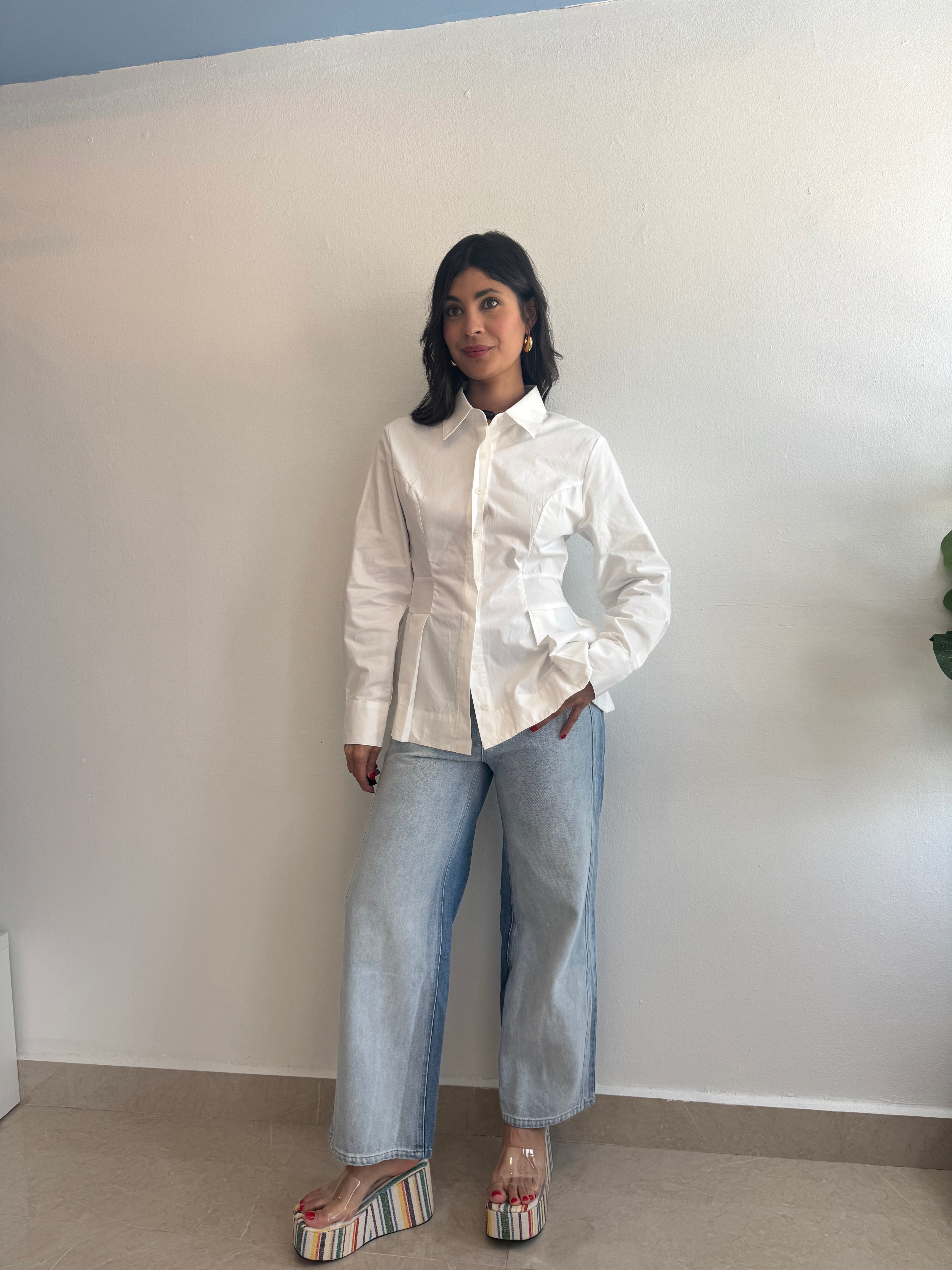 TWO TONE JEANS